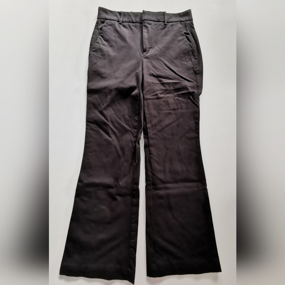 Last Chance Everlane Black Flare / Boot Cut Cotton Pants